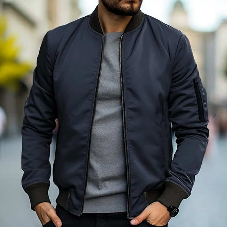 Miesten kevyt bomber-takki
