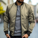Miesten kevyt bomber-takki