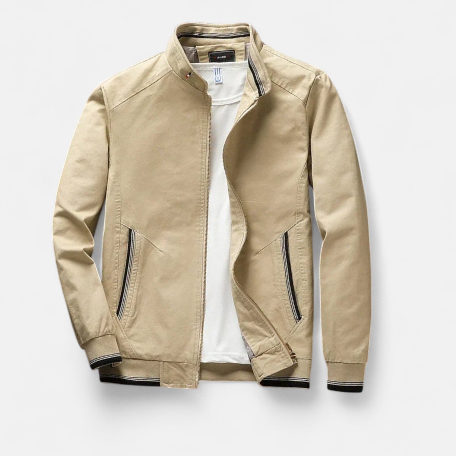 Ajaton puuvillainen bomber-takki