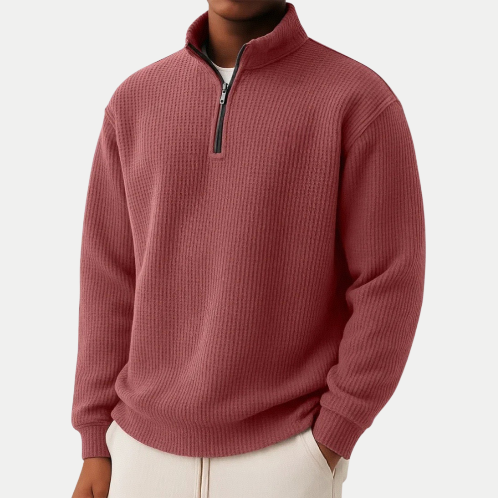 Neulepusero vetoketjukauluksella