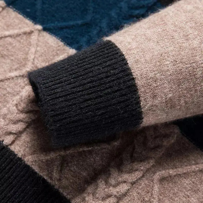 Jacquard-neule lämmittämään kylmiin päiviin
