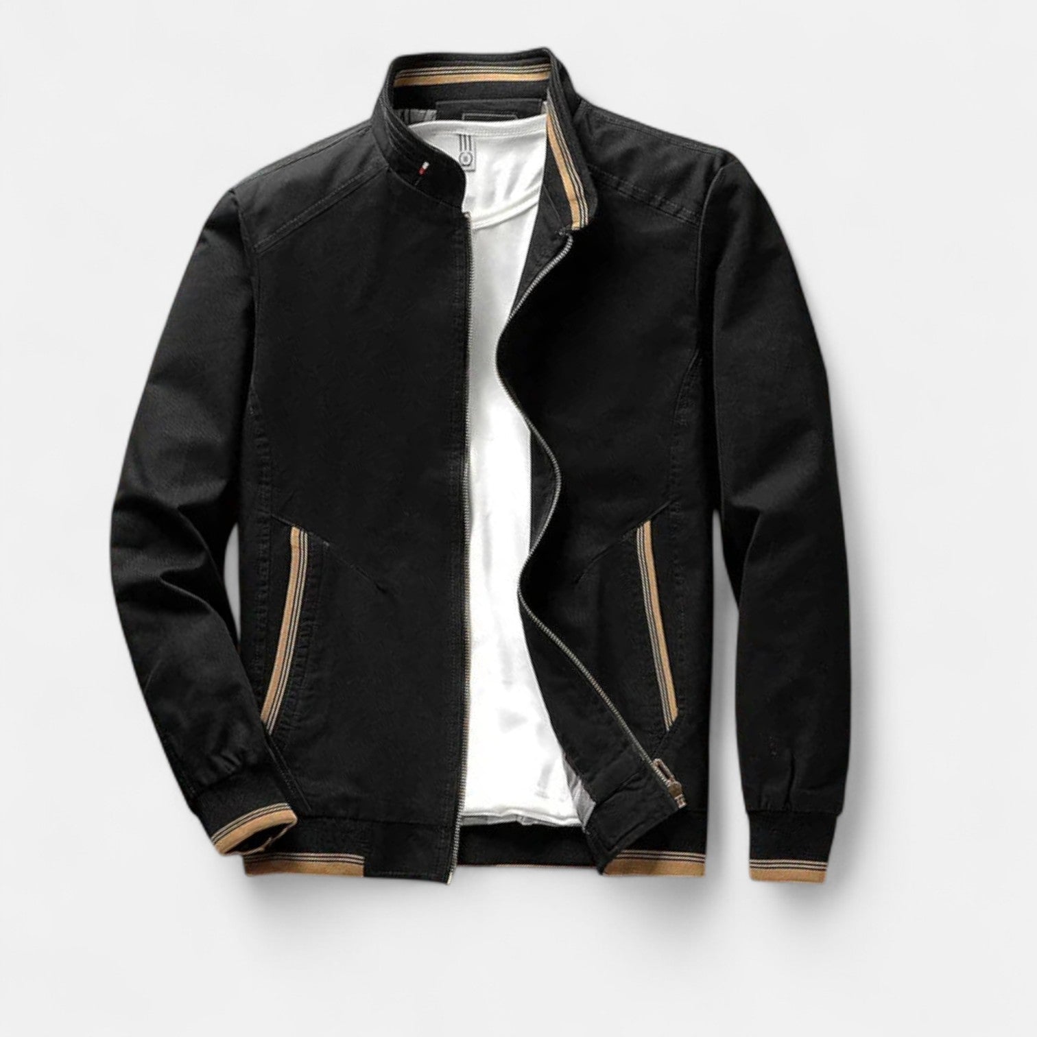 Ajaton puuvillainen bomber-takki