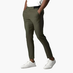 Miesten modernit slim fit -chinot arkeen ja työhön