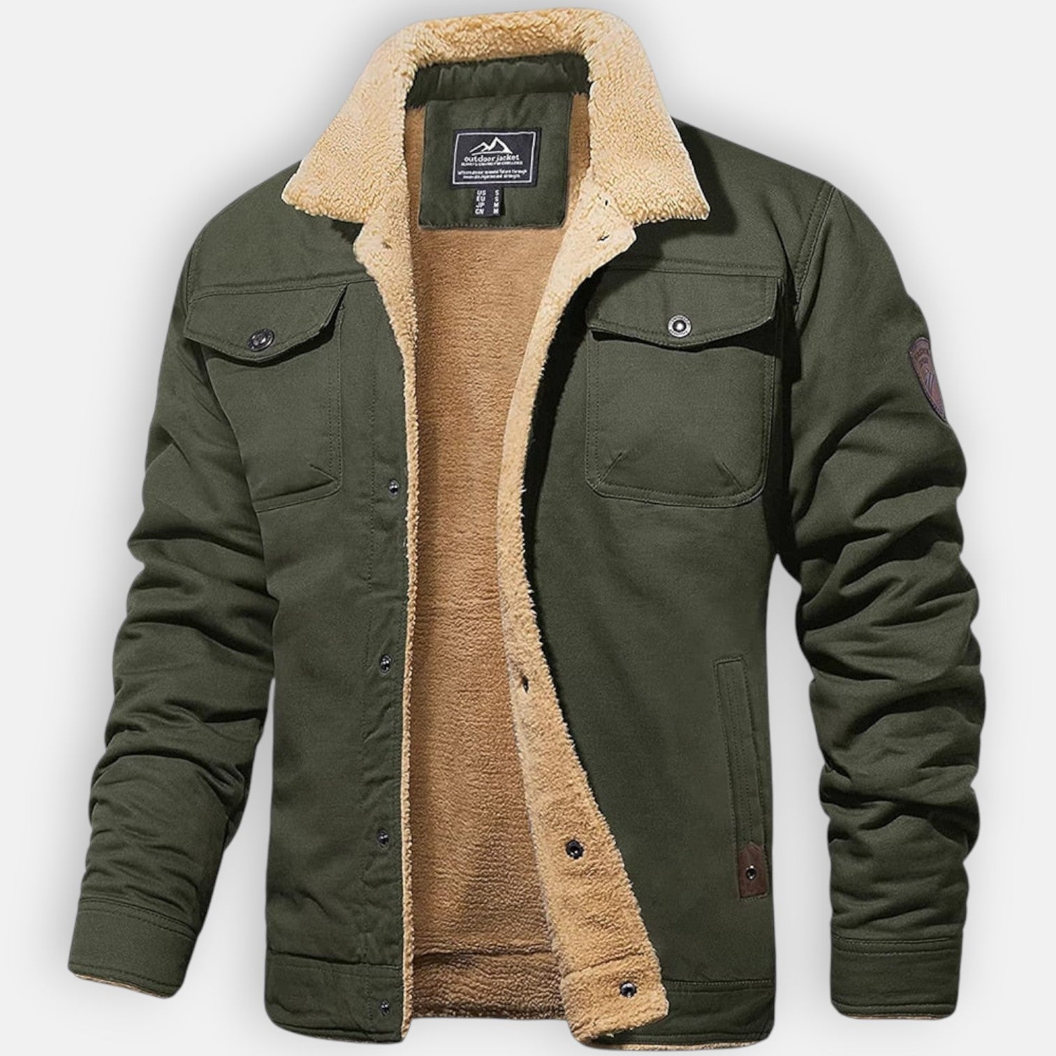 Ajaton miesten bomber-takki