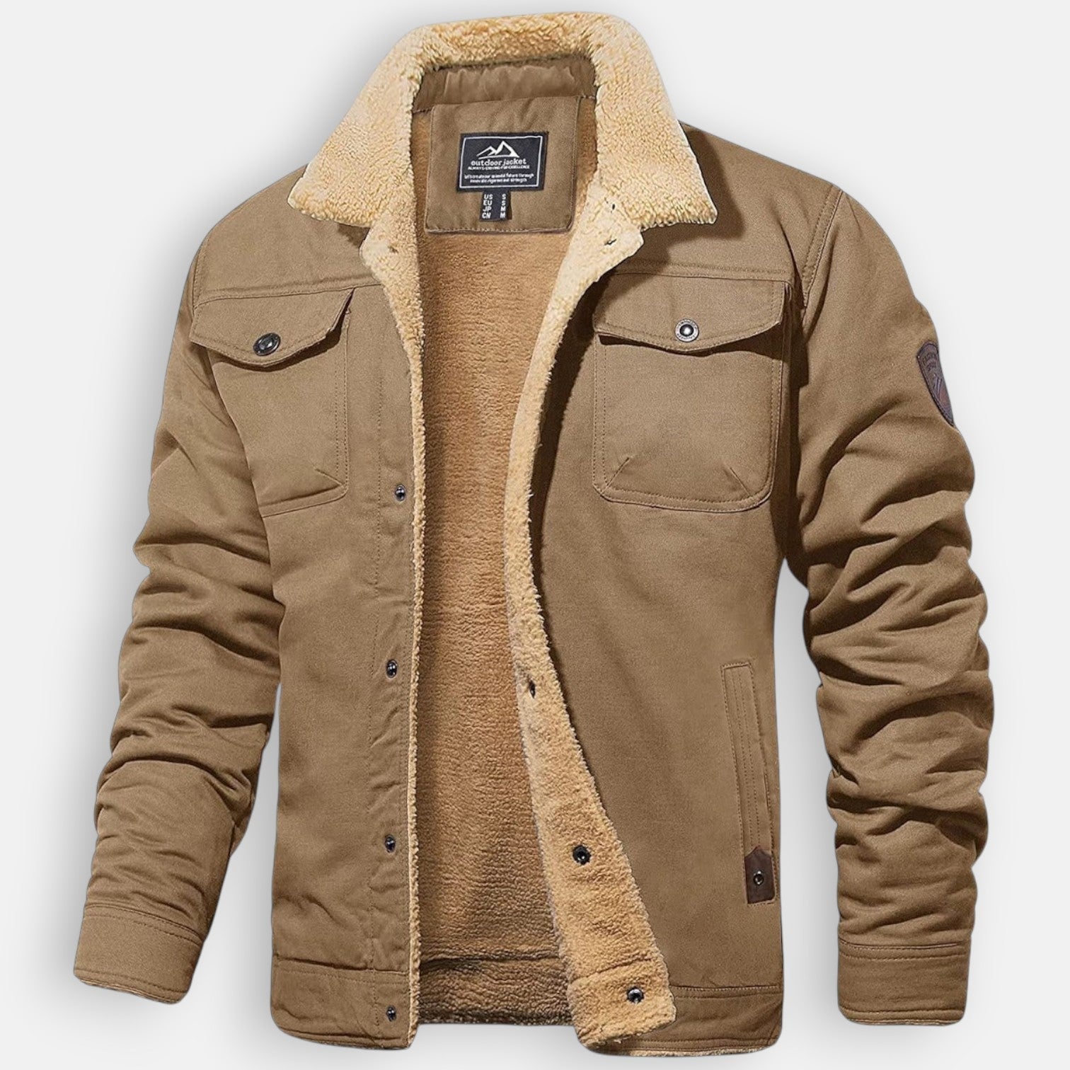 Ajaton miesten bomber-takki