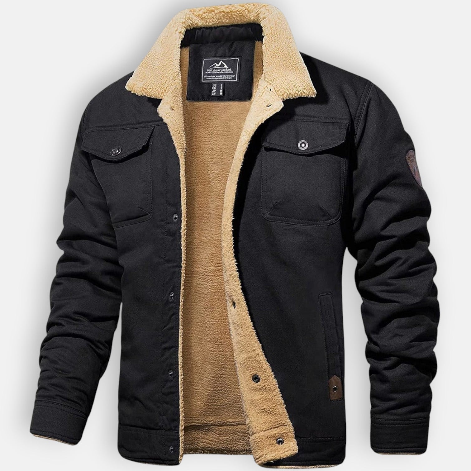 Ajaton miesten bomber-takki