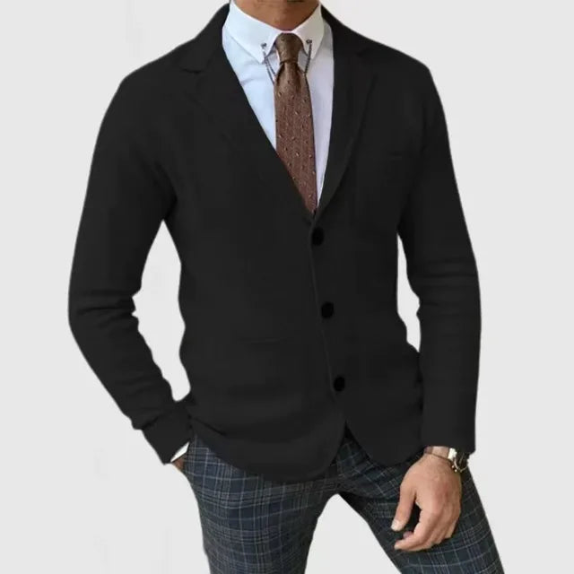 Miesten rento slim fit -bleiseri taskuilla
