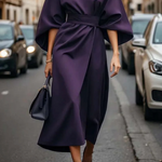 Rome – ajattoman elegantti mekko lyhtyhihoilla