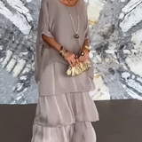 Shina – elegantti laskeutuva maksimekko