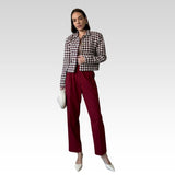 Monikäyttöiset klassiset slim fit -puvunhousut