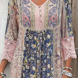 Orla – kuviollinen boho-mekko