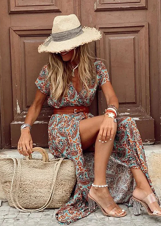 Celeste – ilmava ja tyylikäs boho-maksimekko