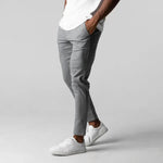 Miesten tyylikkäät slim fit -chinot